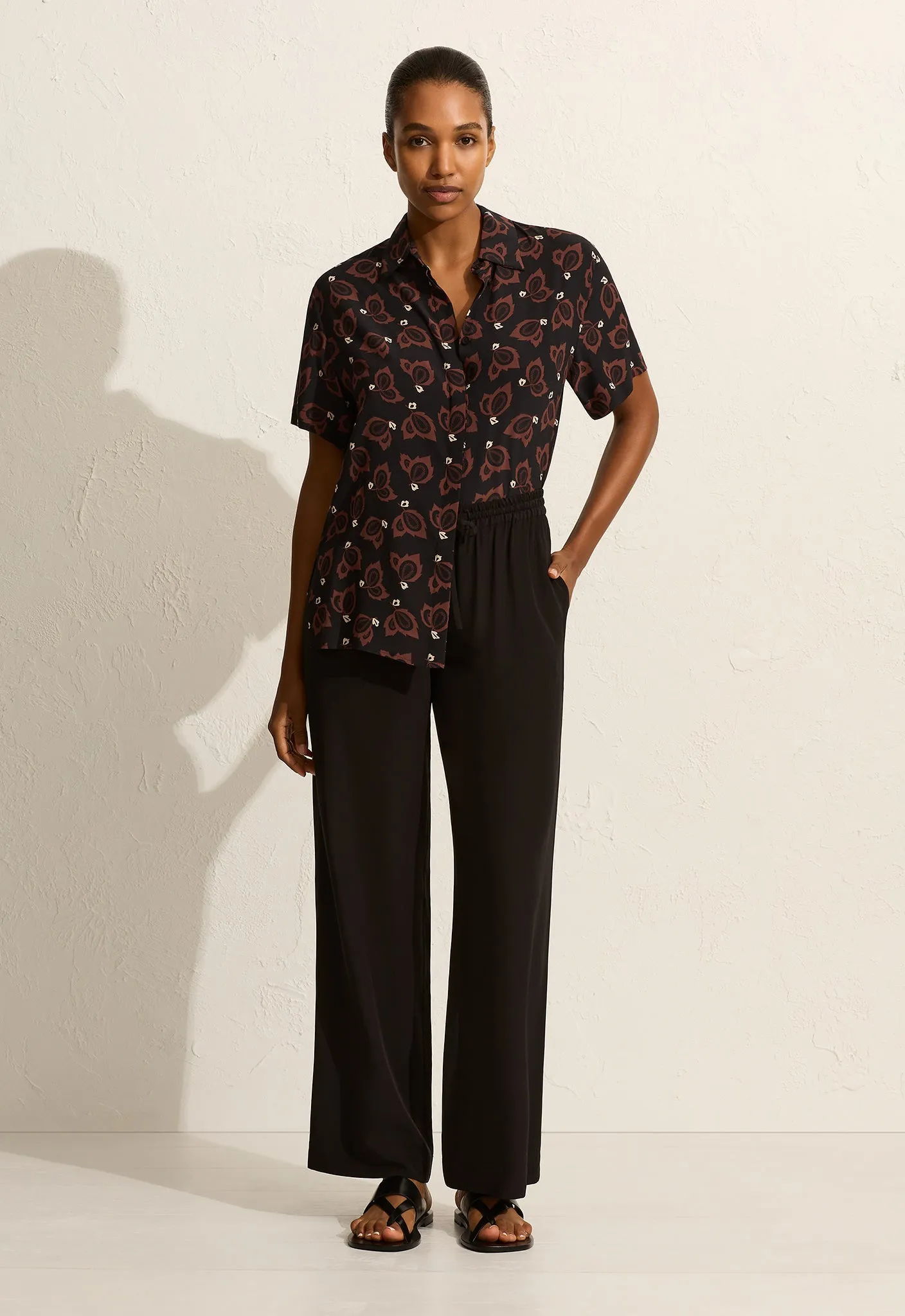 Drawstring Trouser - Black sold by Matteau