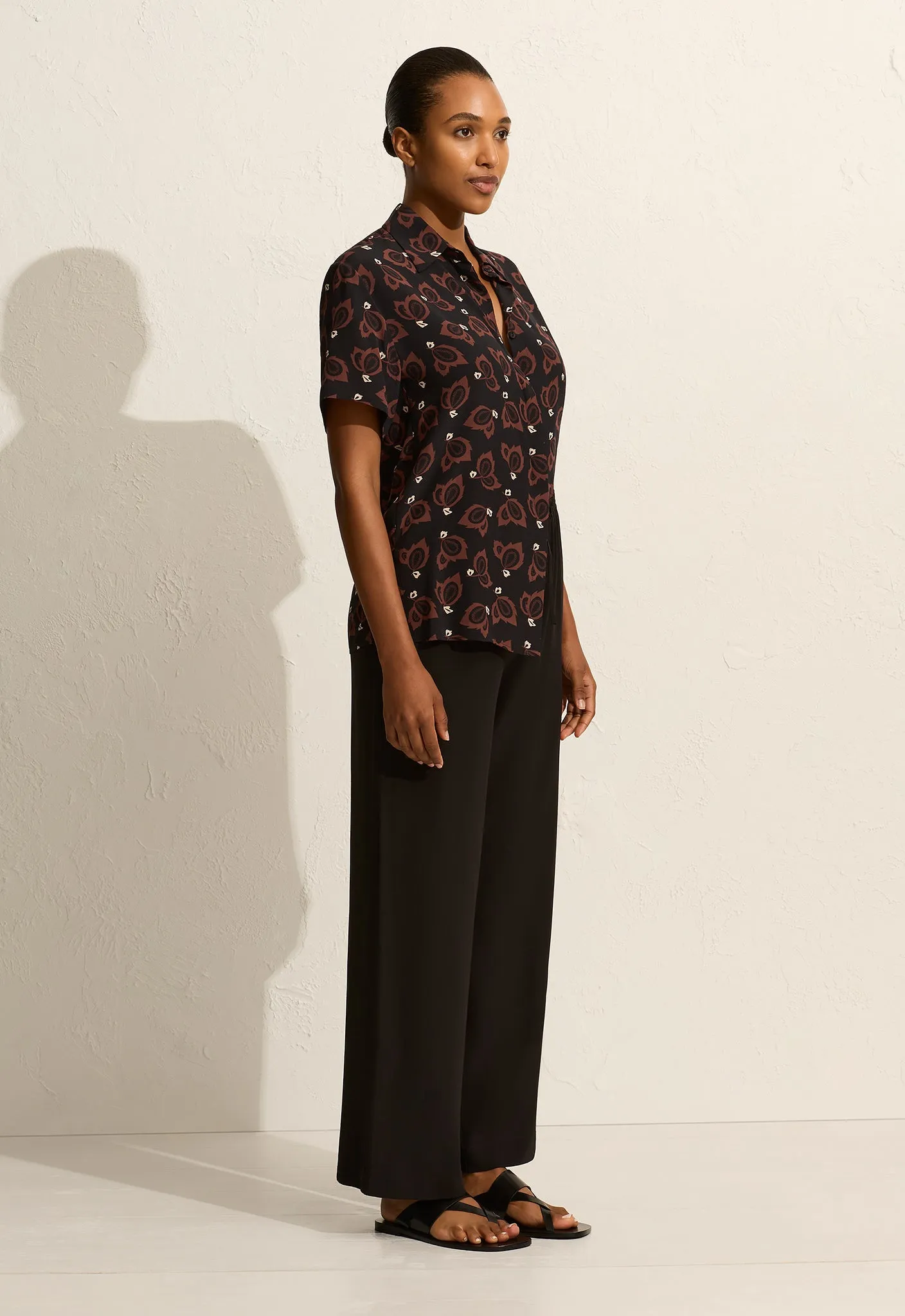 Drawstring Trouser - Black sold by Matteau product image thumbnail 2