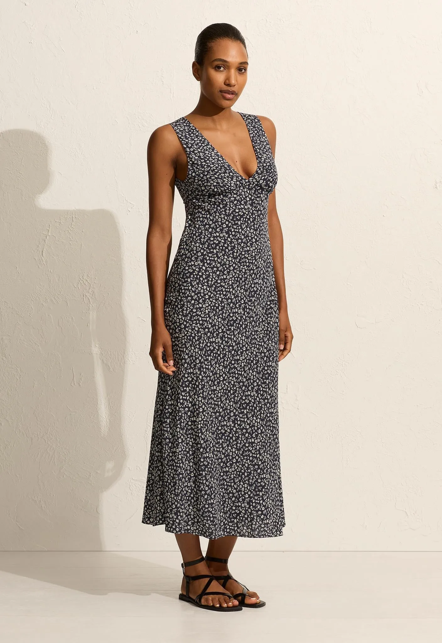 Plunge Slip Dress - Dandelion sold by Matteau product image thumbnail 3