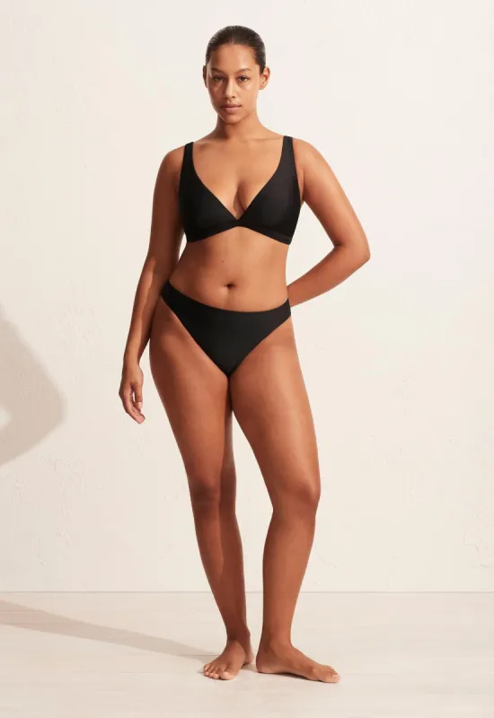 Plunge Top - Black sold by Matteau