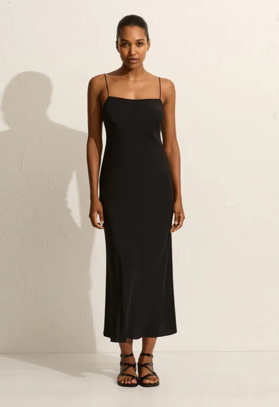Square Slip Dress - Black sold by Matteau