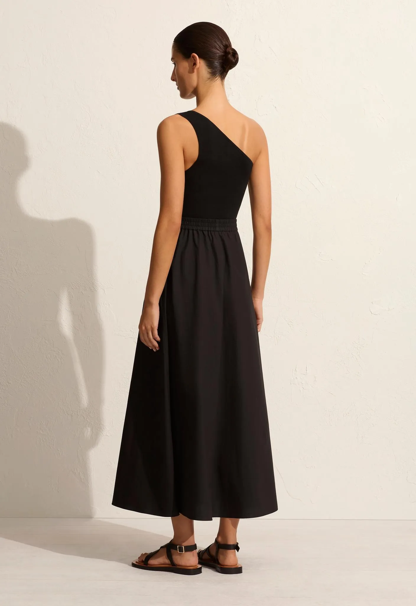 Asymmetric Knit Tank - Black sold by Matteau product image thumbnail 4