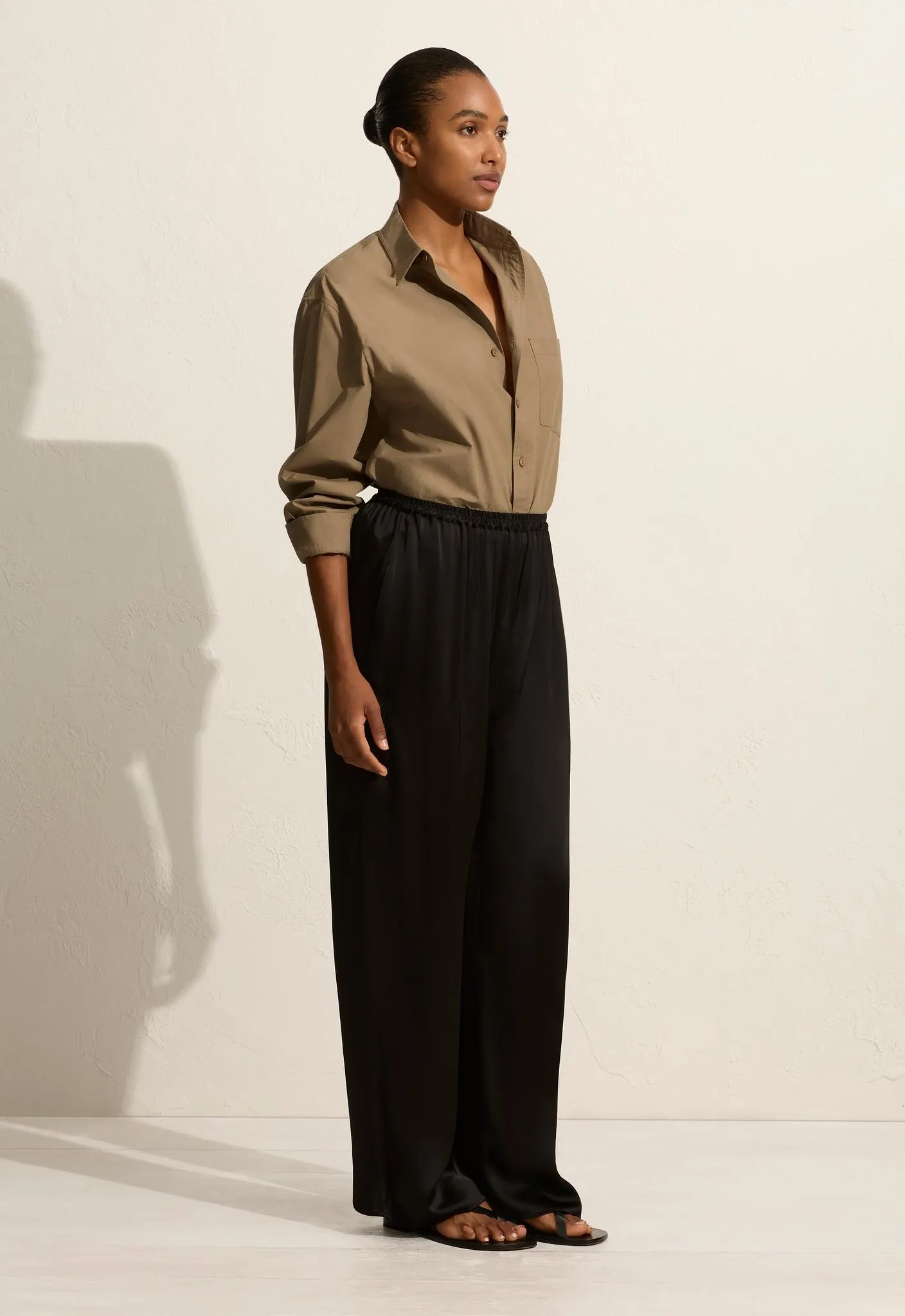 Relaxed Shirt - Taupe sold by Matteau product image thumbnail 3