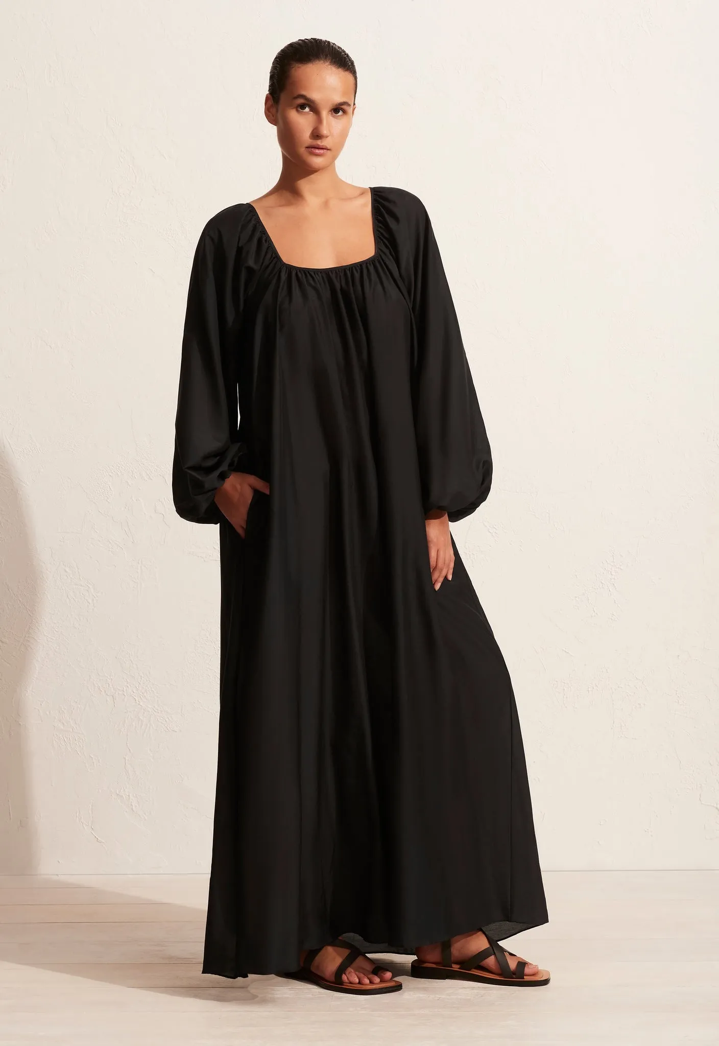 Decolette Dress - Black sold by Matteau product image thumbnail 3