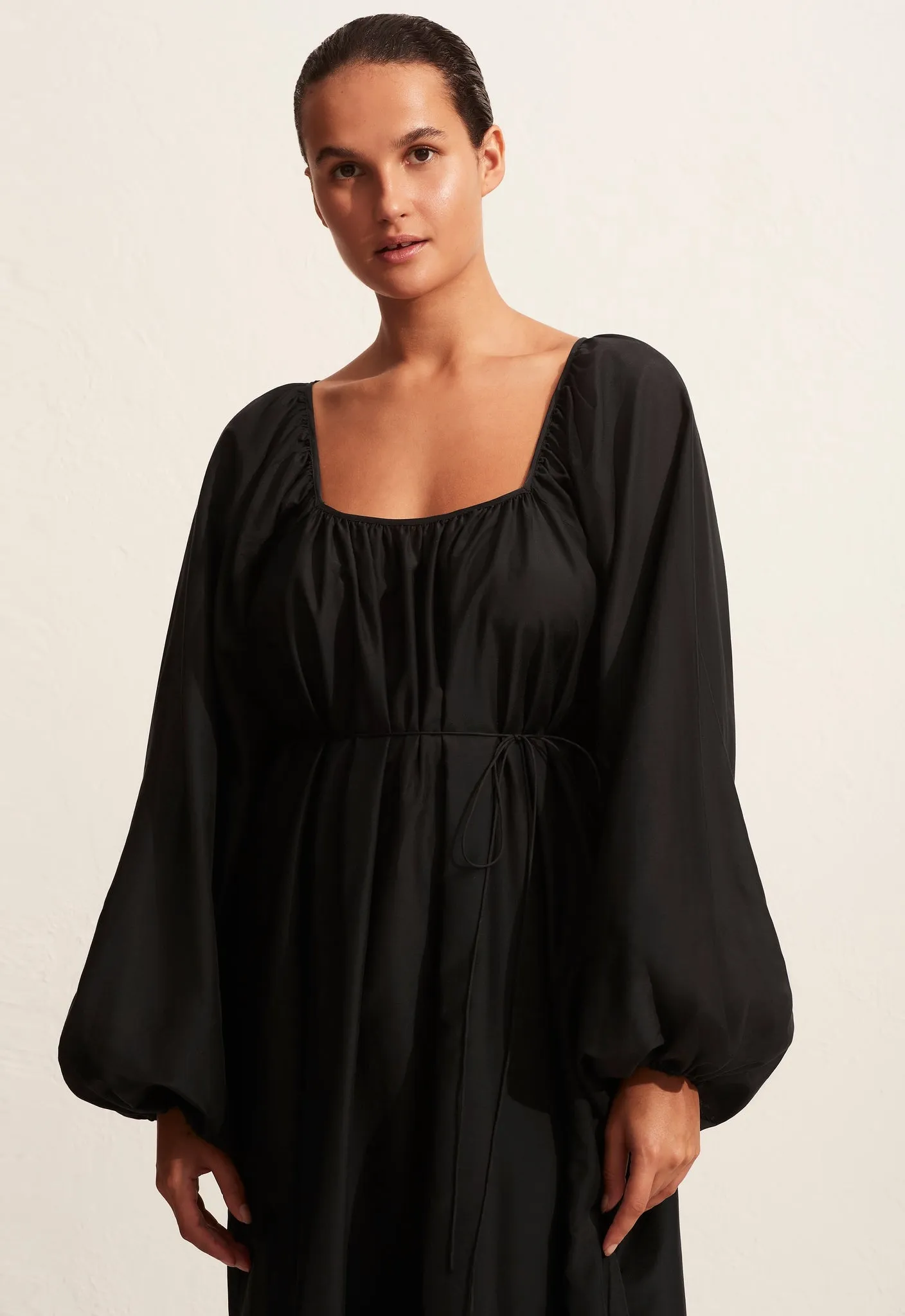 Decolette Dress - Black sold by Matteau product image thumbnail 2