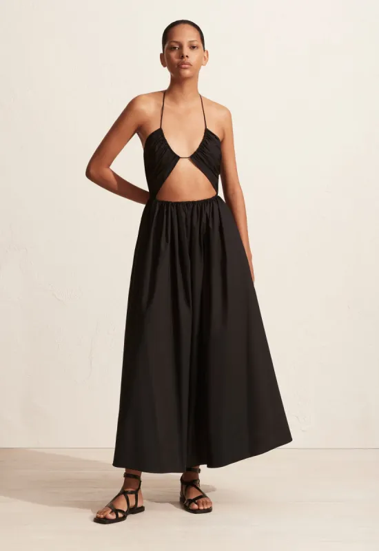 The Bandeau Tie Dress - Black sold by Matteau