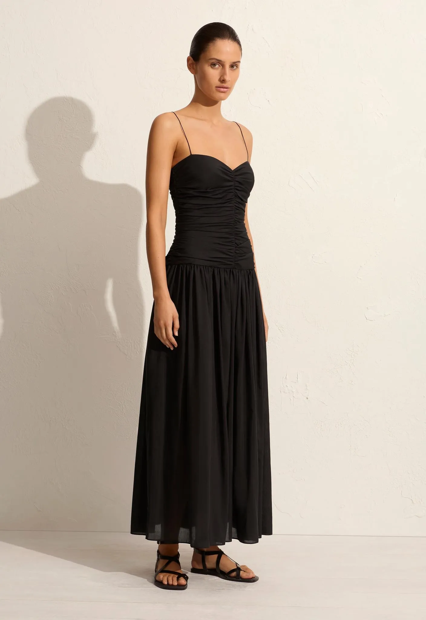 ワンピース The Toe MONTAUK WAIST GATHER DRESS Montauk Waist Gather Dress – THE TOÉ