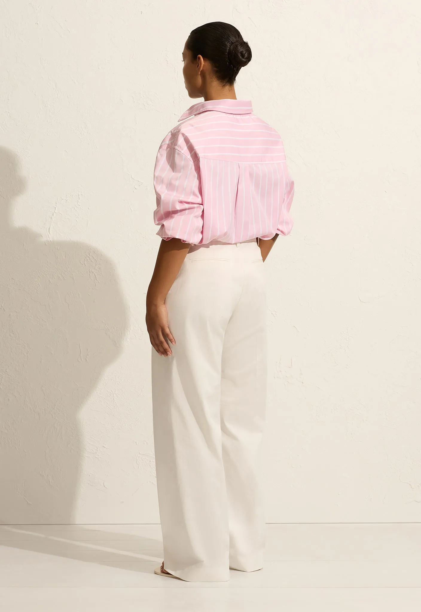 Classic Stripe Shirt - Sorbet Stripe sold by Matteau product image thumbnail 4