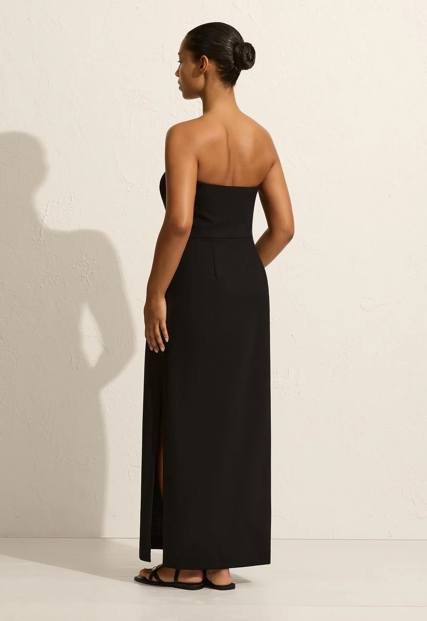 Crepe Strapless Dress - Black sold by Matteau product image thumbnail 4