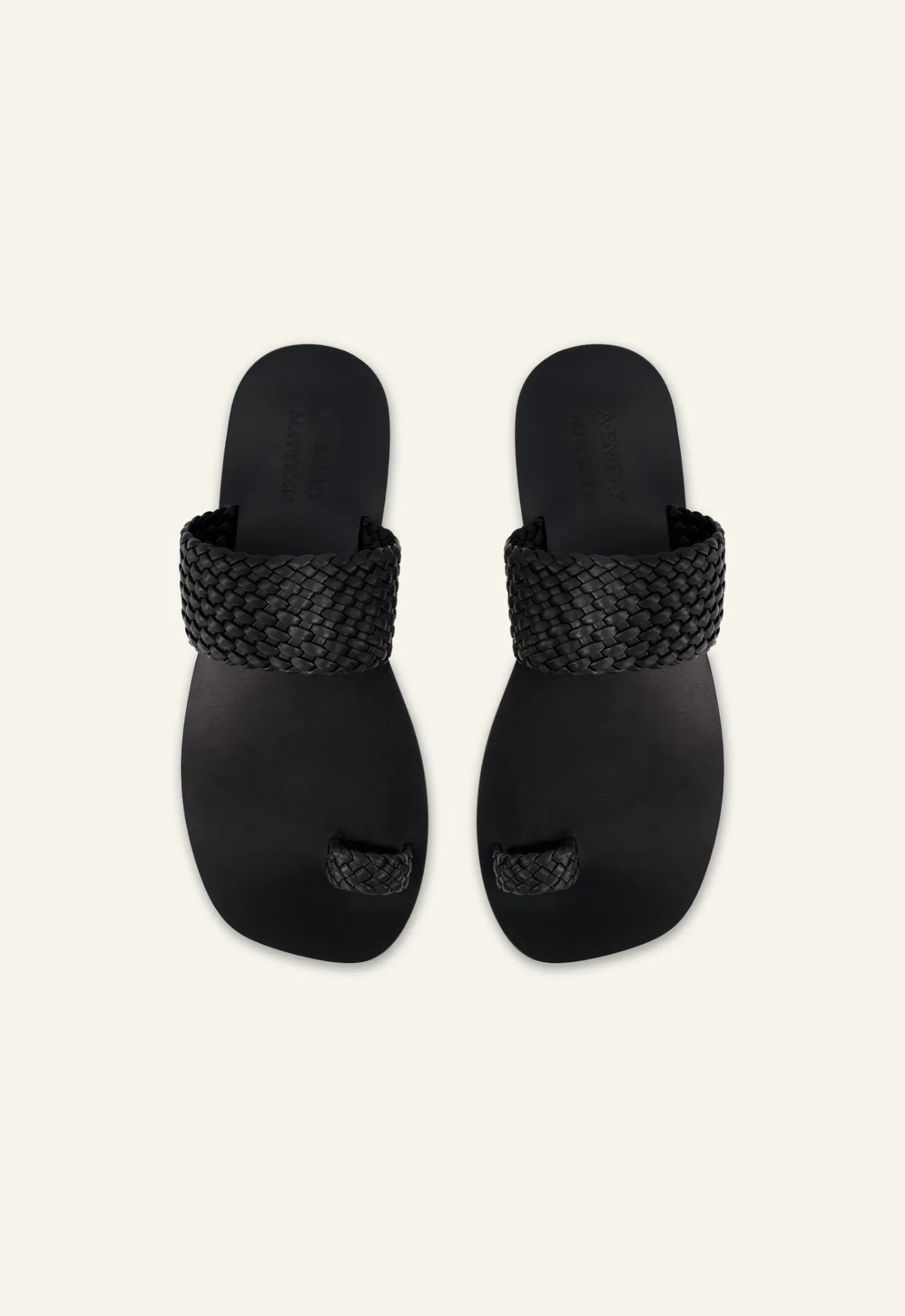 Carmen Sandal - Black sold by Matteau