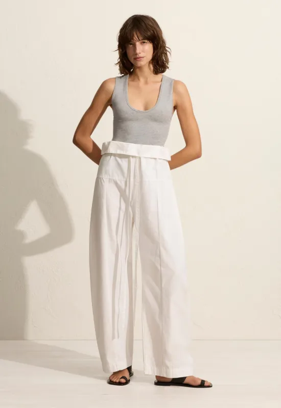 Deep U Tank - Heather Grey sold by Matteau