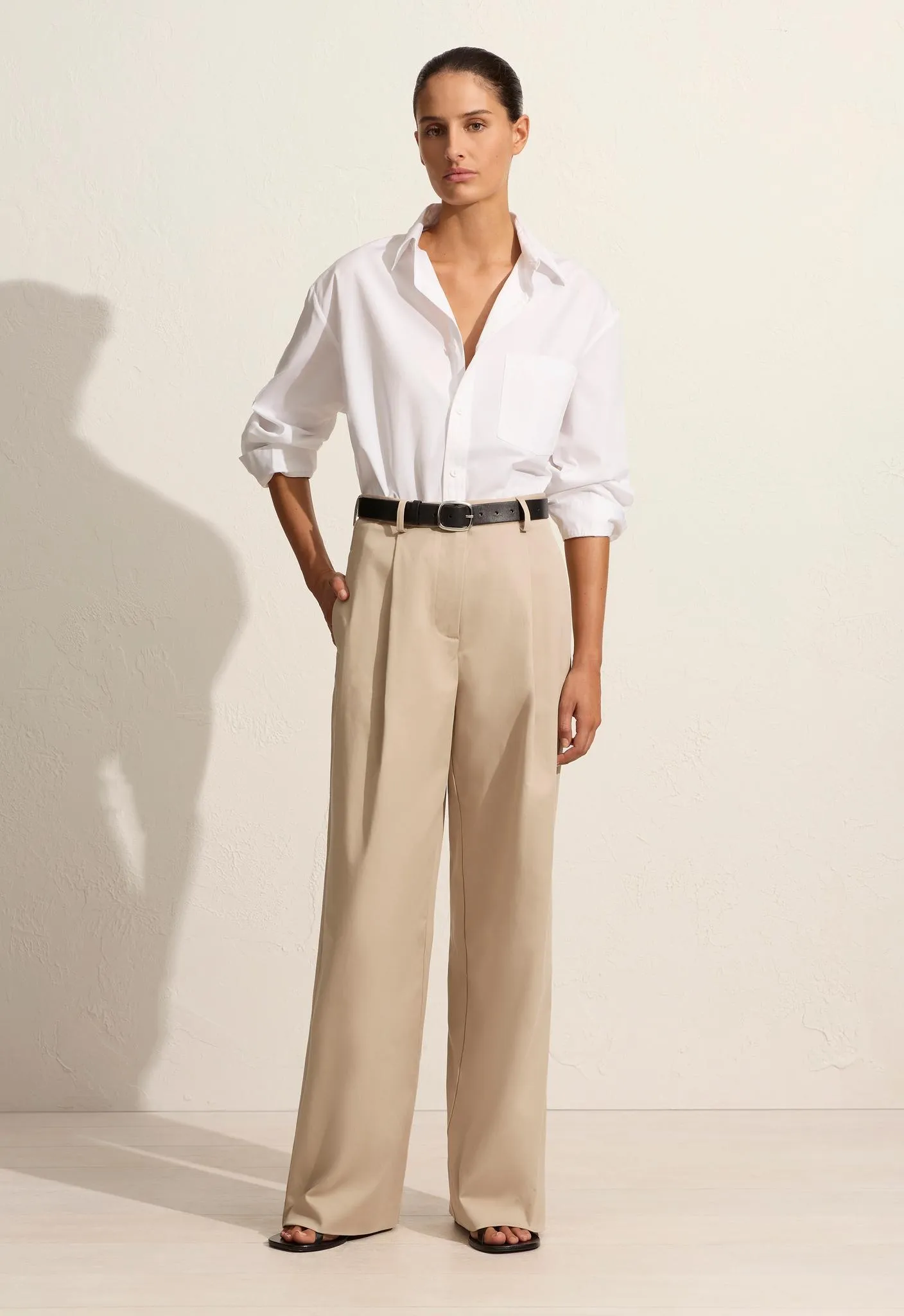 Classic Pocket Shirt - White sold by Matteau