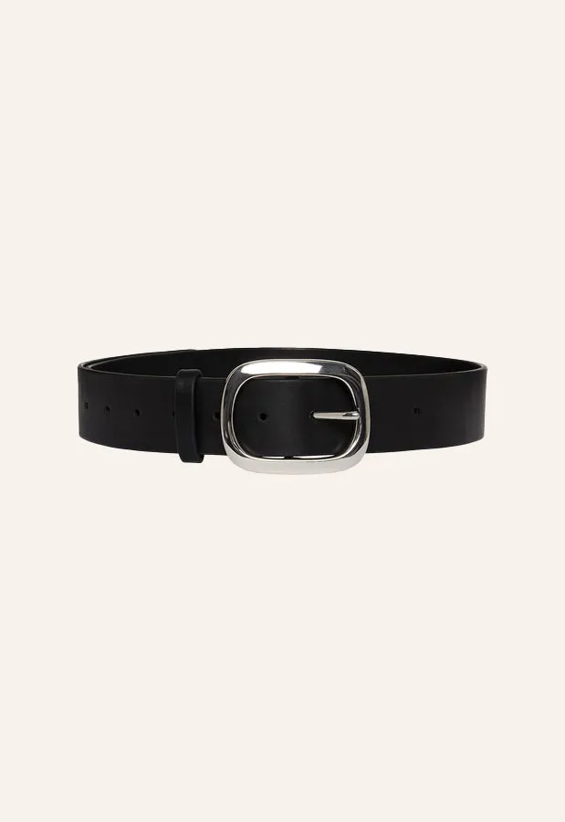 Classic Belt - Black Silver sold by Matteau