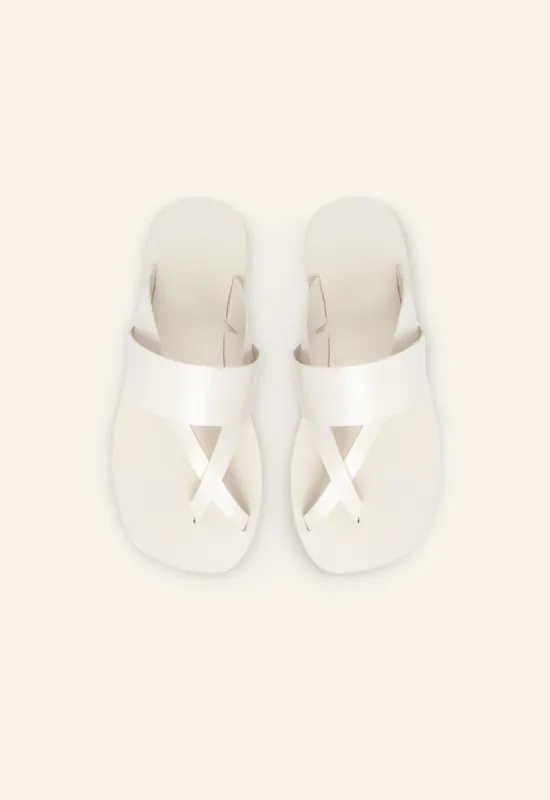 Silba Sandal - Parchment sold by Matteau