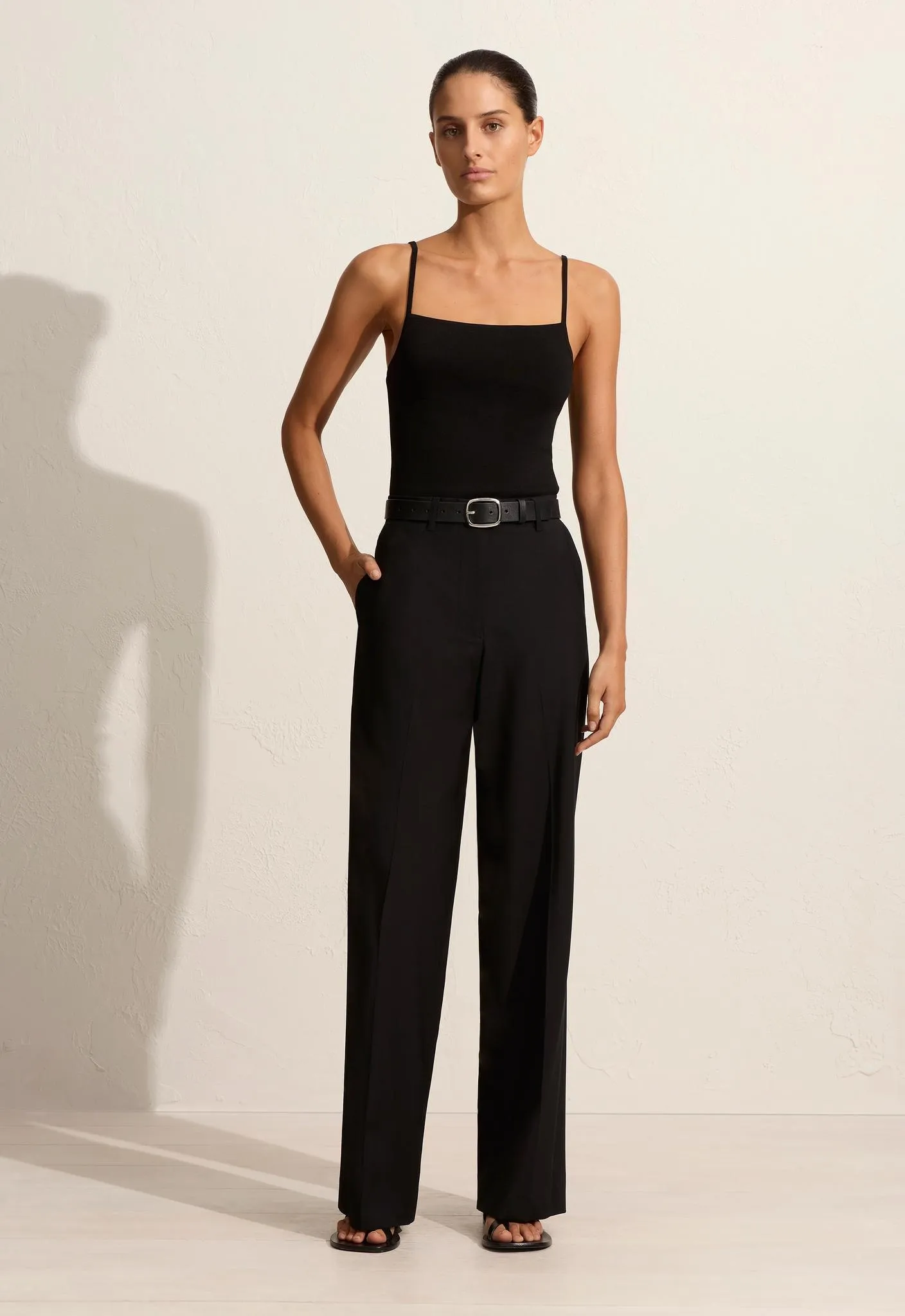 Square Knit Top - Black sold by Matteau product image thumbnail 2