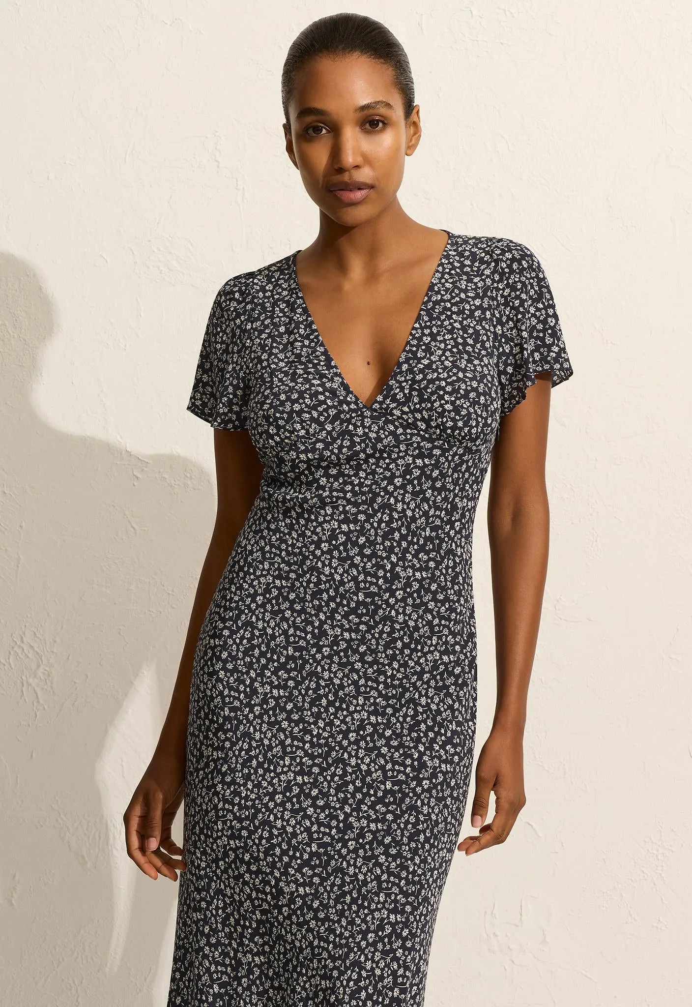 Short Sleeve Bias Dress - Dandelion sold by Matteau product image thumbnail 2