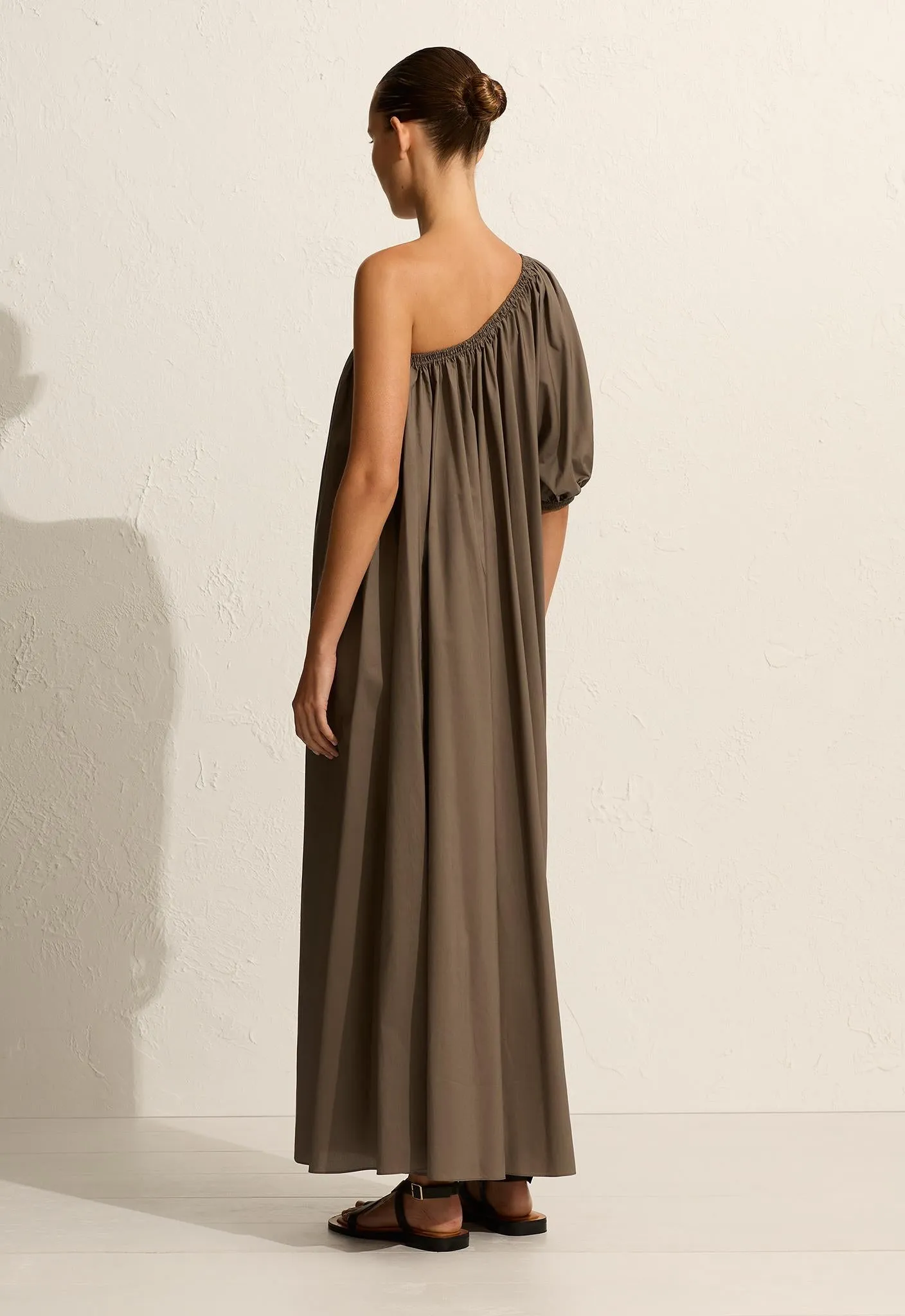 One Shoulder Maxi Dress - Birch sold by Matteau product image thumbnail 4