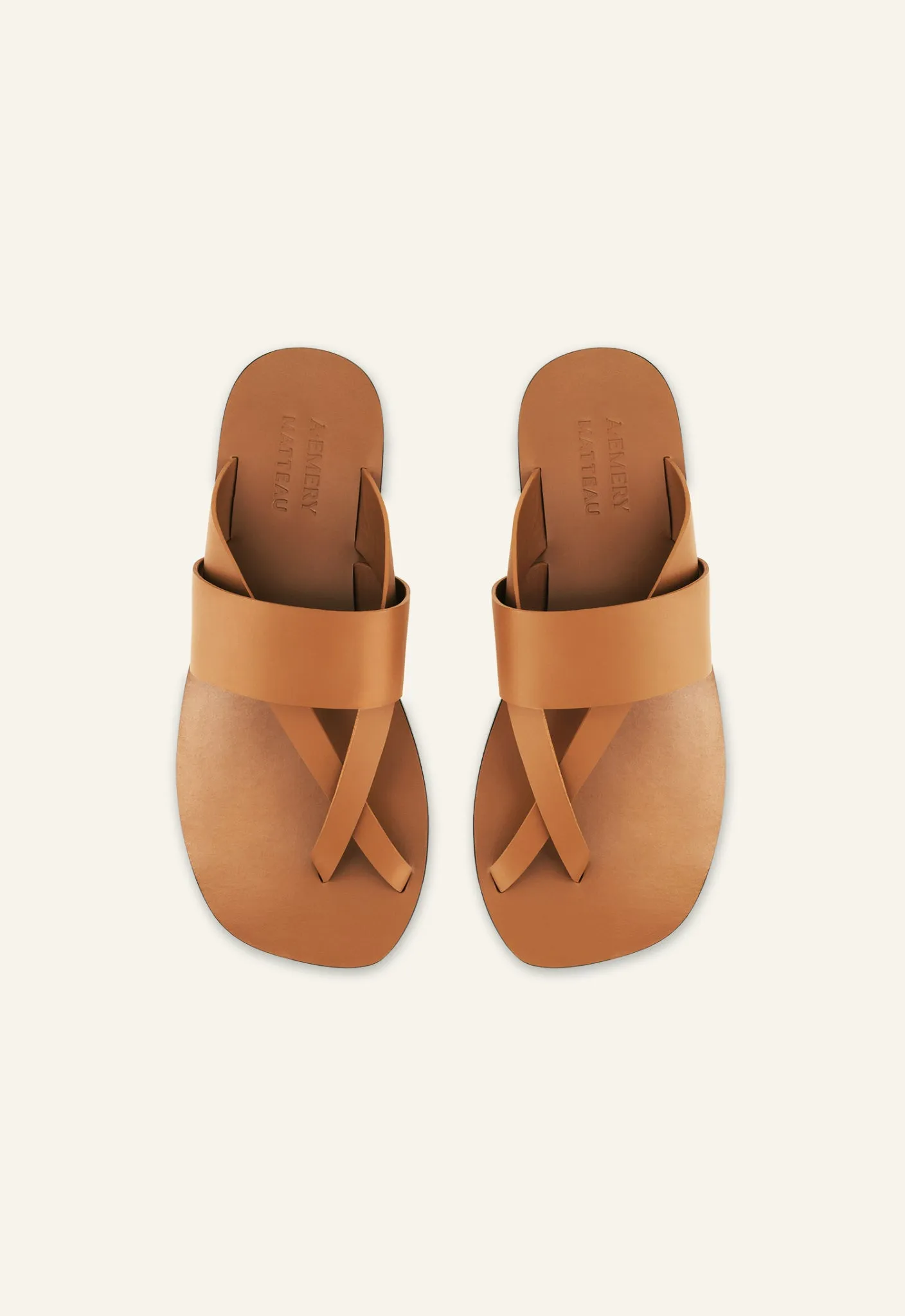 Silba Sandal - Tan sold by Matteau