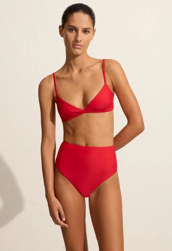High Waist Brief - Rosso sold by Matteau