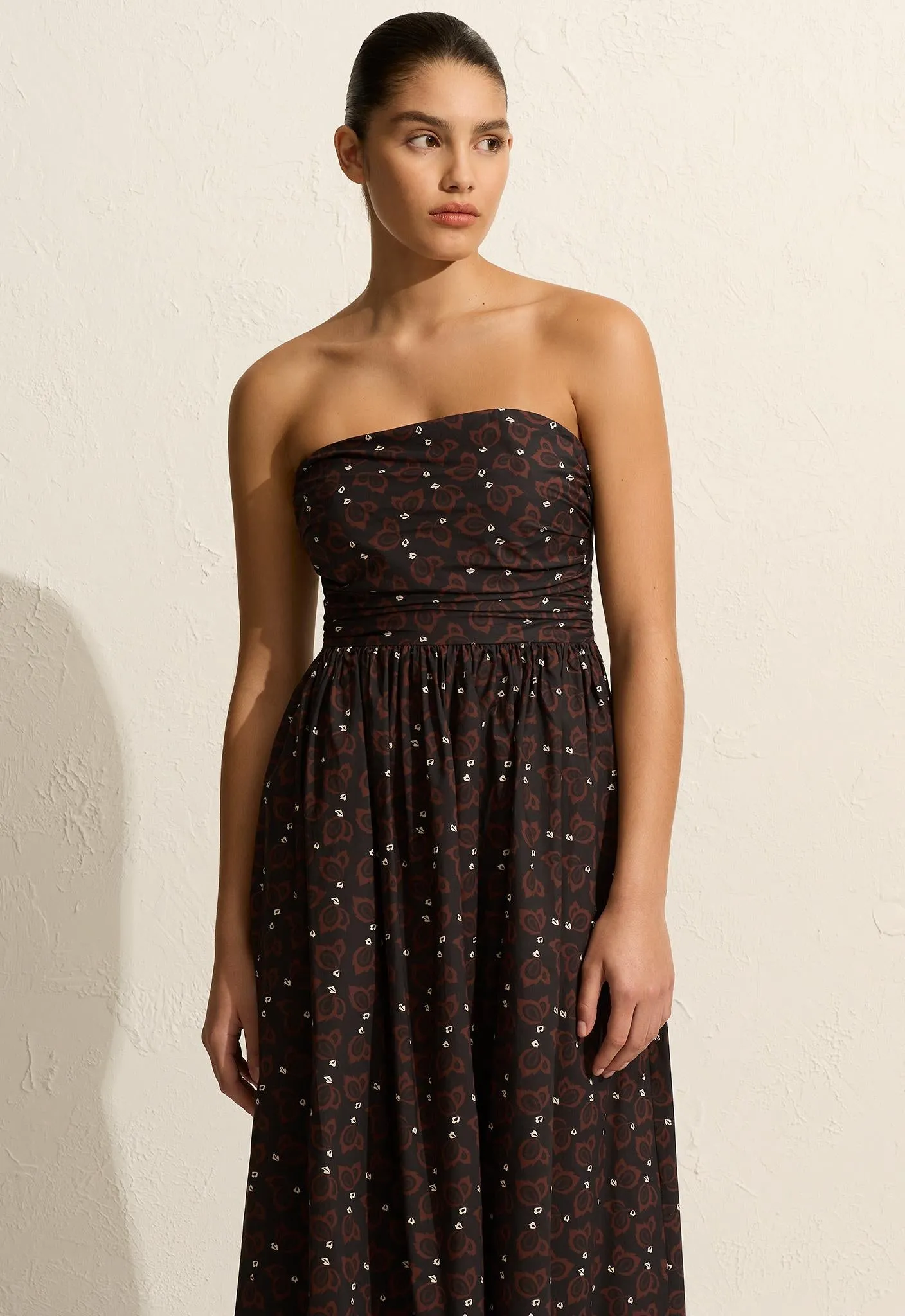 Strapless Lace Up Dress - Casablanca sold by Matteau product image thumbnail 2