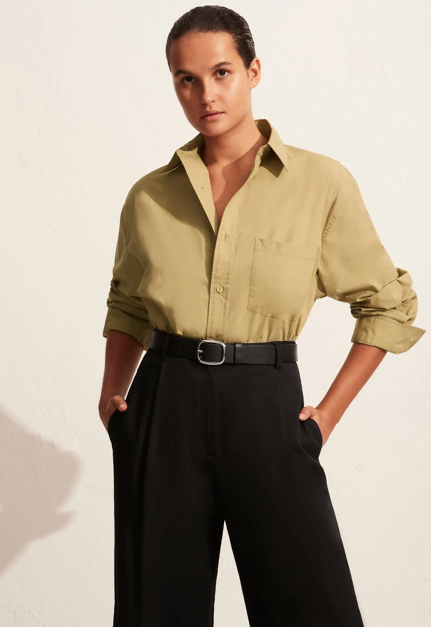 The Relaxed Shirt - Cardamon sold by Matteau product image thumbnail 3