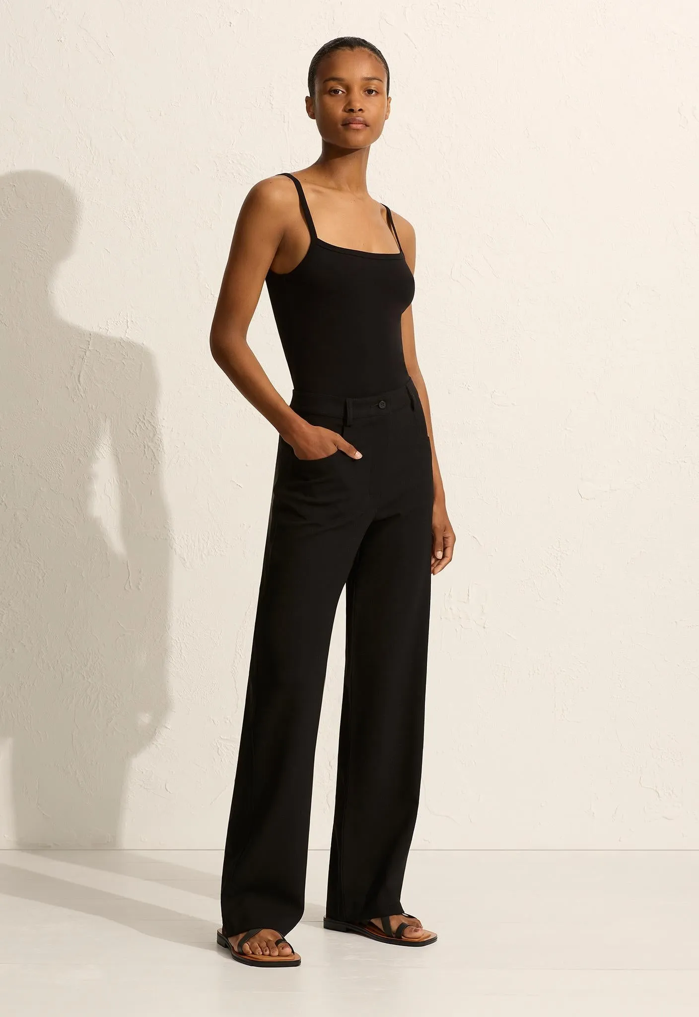 Everyday Singlet - Black sold by Matteau product image thumbnail 3