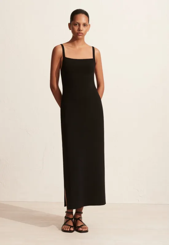 Square Knit Dress - Black sold by Matteau