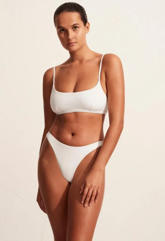 Nineties Brazilian Brief - Chalk Crinkle sold by Matteau
