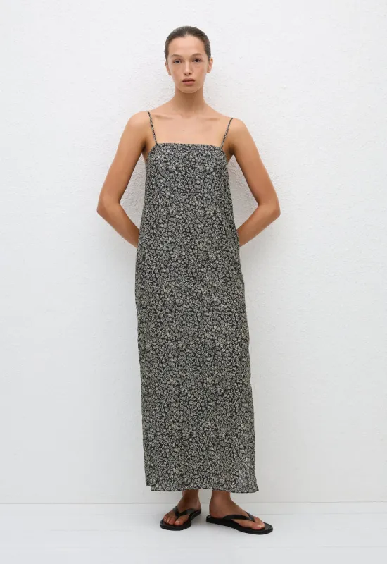 Square Shift Midi Dress - Buttercup sold by Matteau