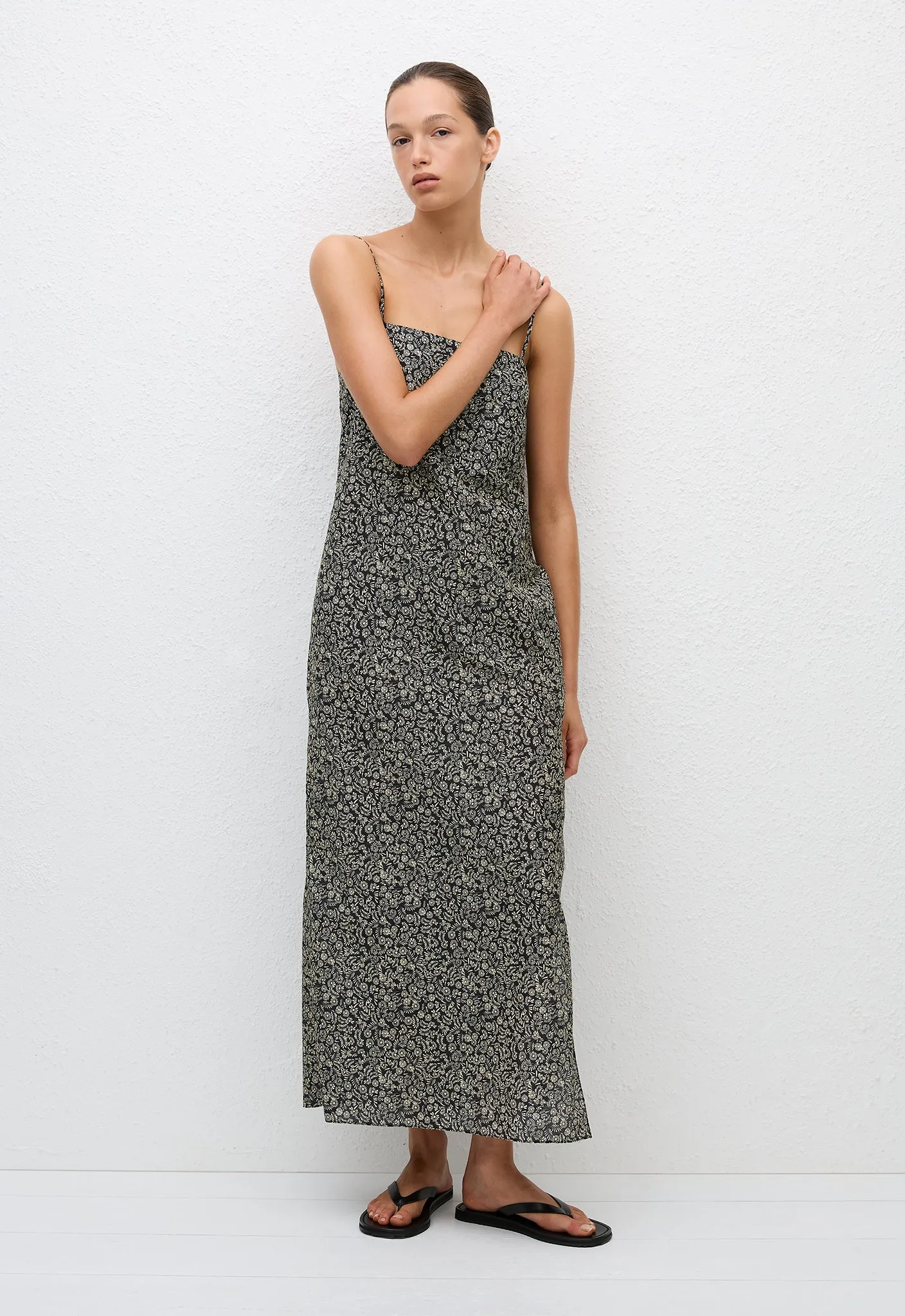 Square Shift Midi Dress - Buttercup sold by Matteau product image thumbnail 5