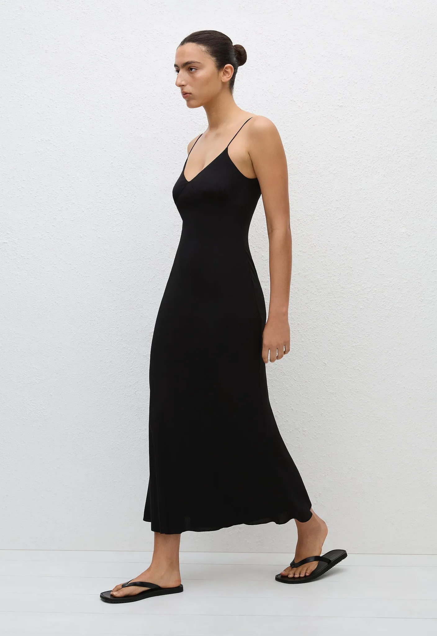 Low Back Slip Dress - Black sold by Matteau product image thumbnail 3