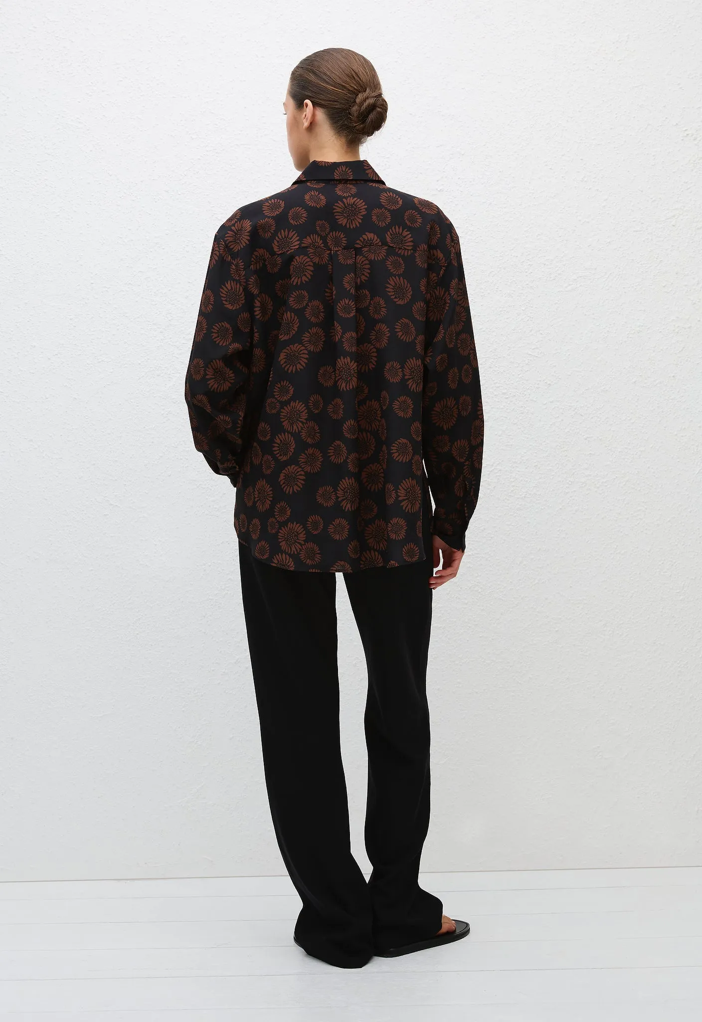 Long Sleeve Silk Shirt Panama sold by Matteau product image thumbnail 4