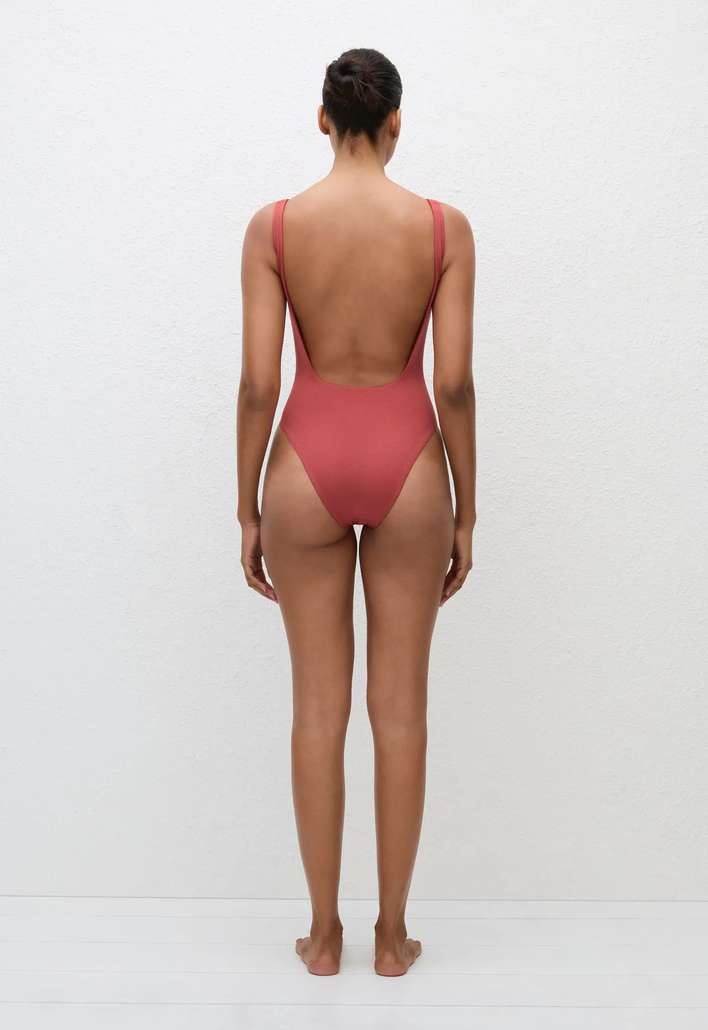 Nineties Maillot - Rose Crinkle sold by Matteau product image thumbnail 3