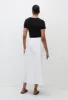 Drawcord Skirt - White sold by Matteau