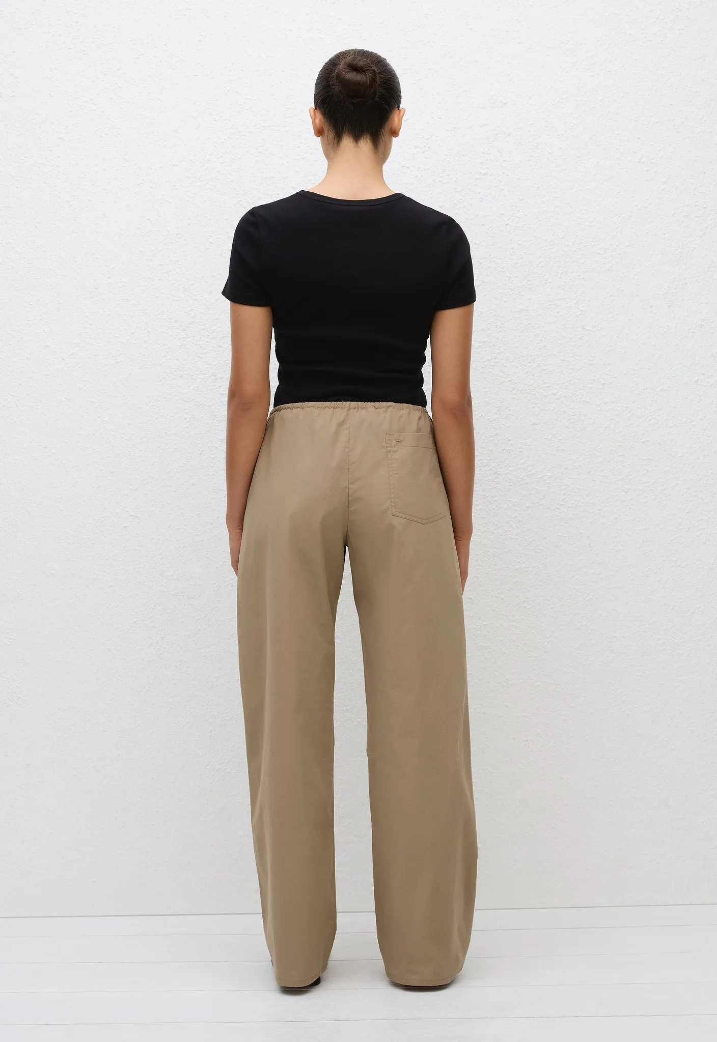 Drawcord Pant - Stone sold by Matteau product image thumbnail 4