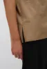 Relaxed Sleeveless Shirt - Stone sold by Matteau