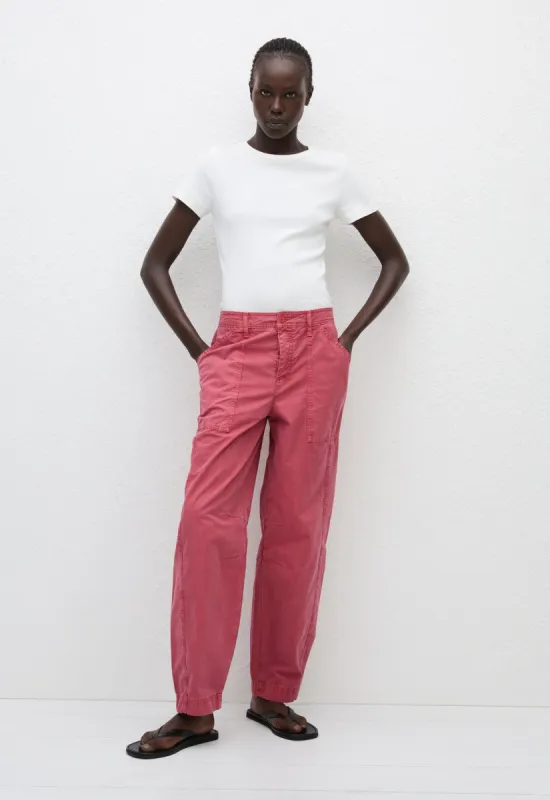 Relaxed Cargo Pant - Rose made by Matteau