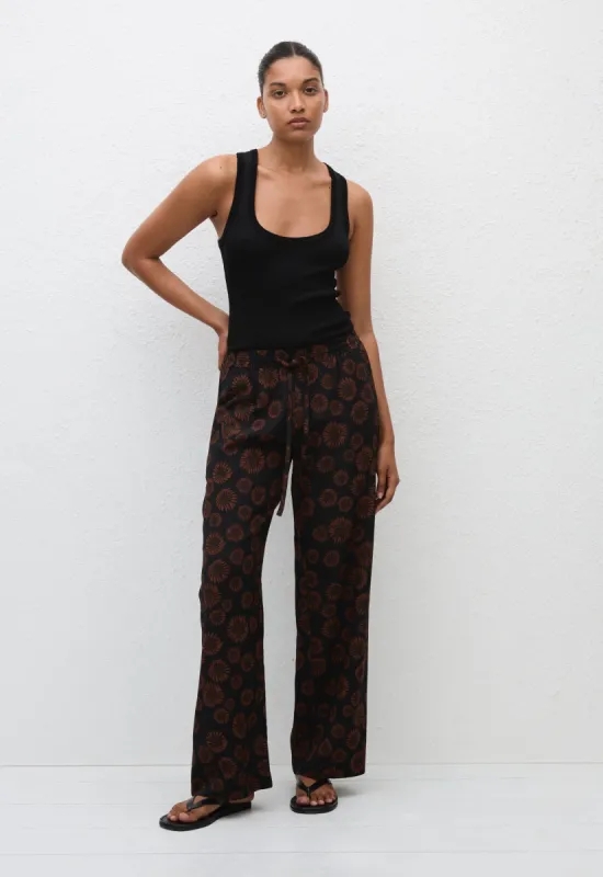 Drawstring Trouser - Panama sold by Matteau