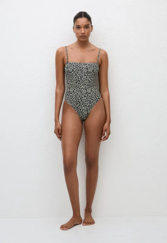 Petite Square Maillot - Buttercup sold by Matteau