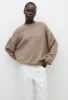 Cashmere Crew Sweater - Wheat sold by Matteau