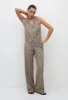 Tailored Waistcoat - Taupe sold by Matteau