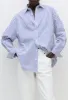 Classic Stripe Shirt - Cobalt Stripe sold by Matteau