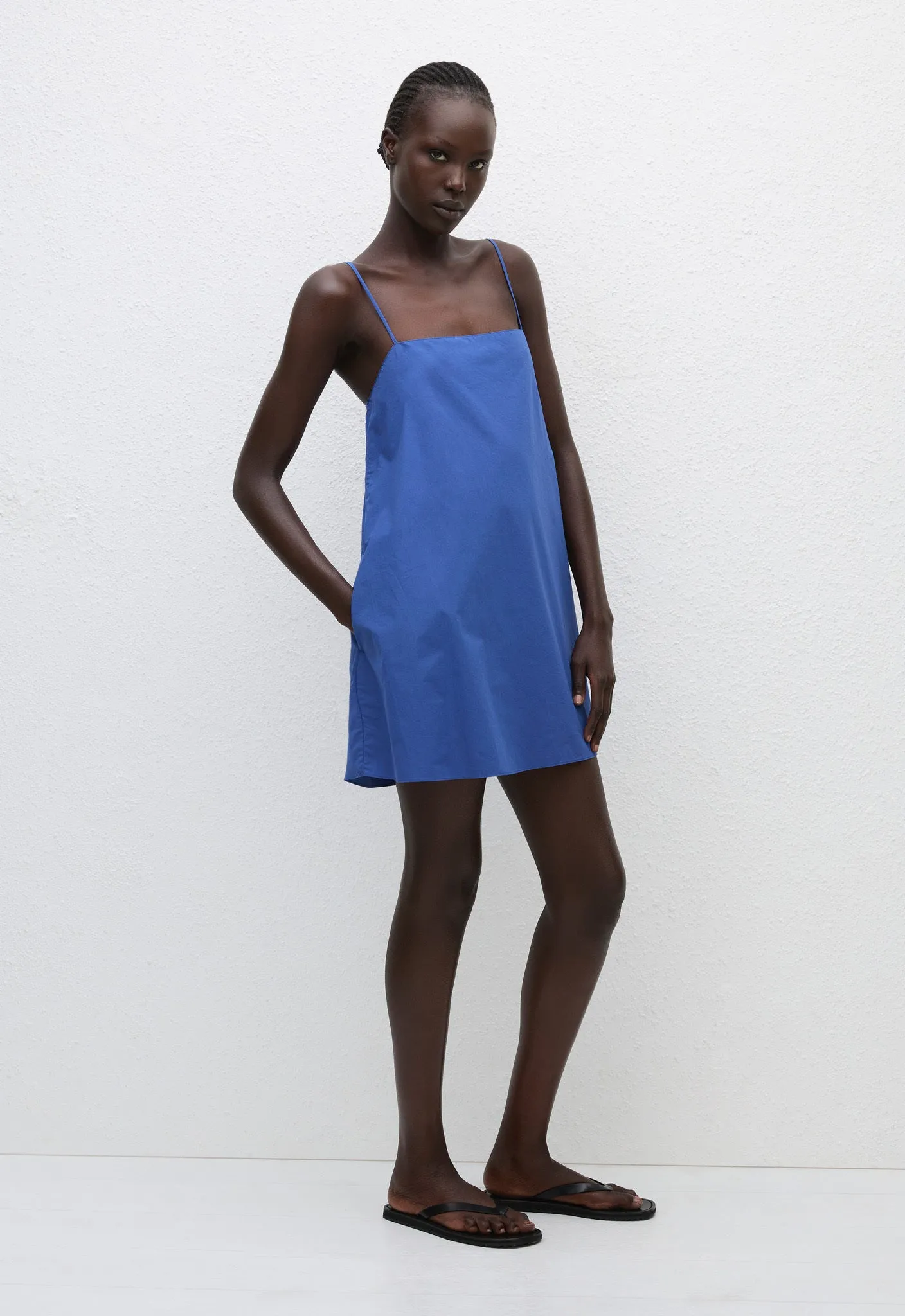 Square Cami Mini Dress - Yves Blue sold by Matteau product image thumbnail 3