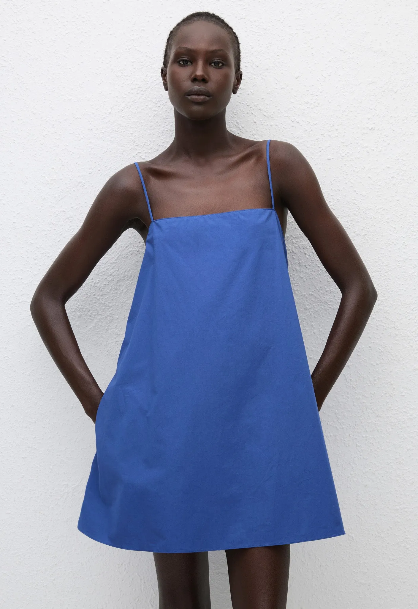 Square Cami Mini Dress - Yves Blue sold by Matteau product image thumbnail 2