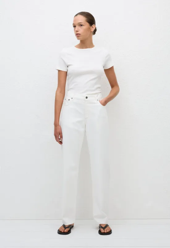 Relaxed Jean - Chalk sold by Matteau