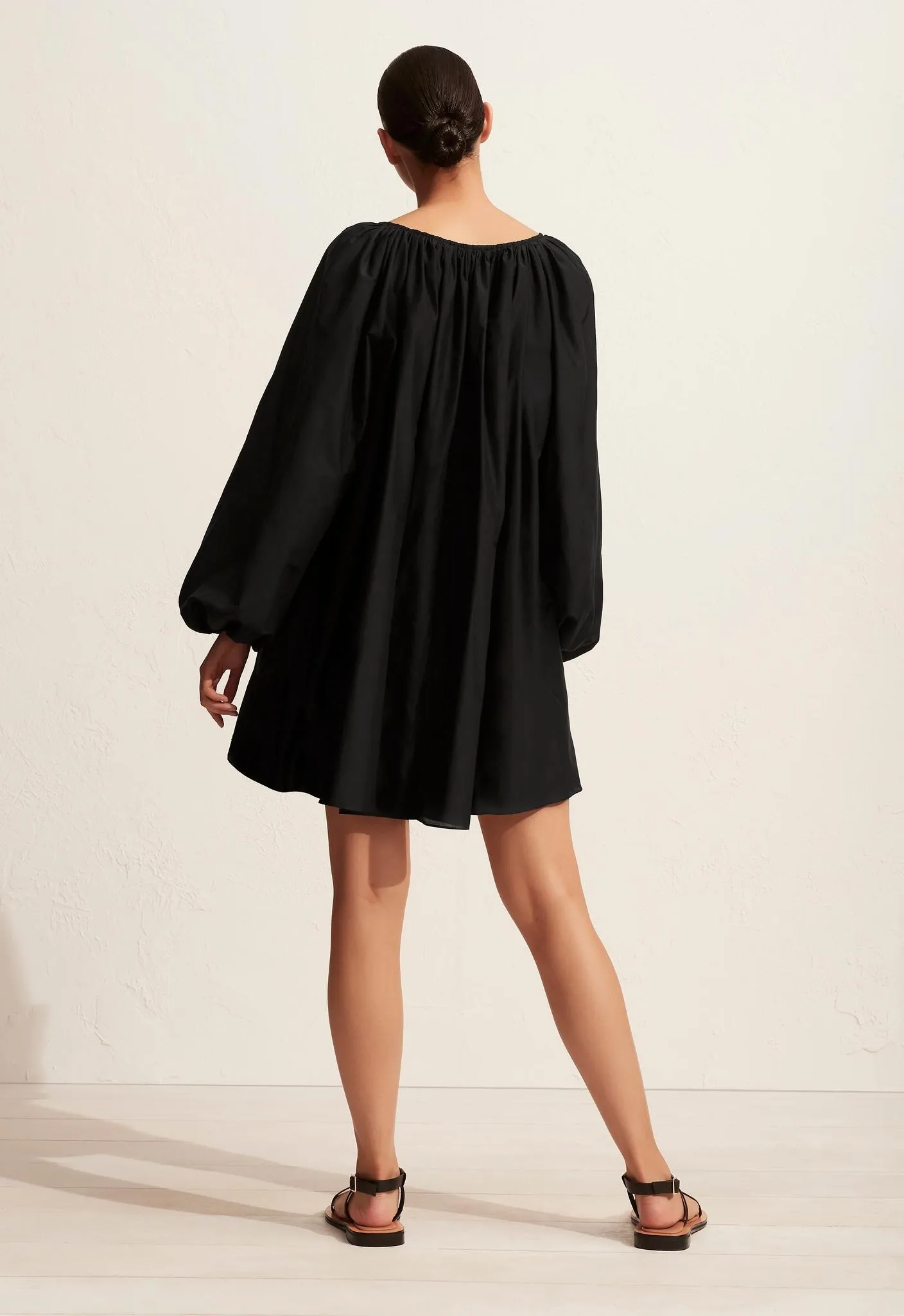 Voluminous Mini Dress - Black sold by Matteau product image thumbnail 4