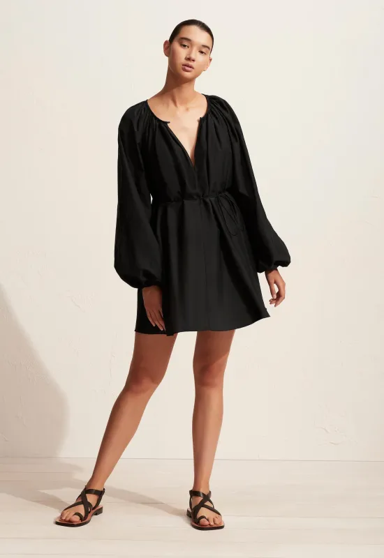 Voluminous Mini Dress - Black sold by Matteau