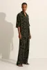 Long Sleeve Silk Shirt - Pebble sold by Matteau
