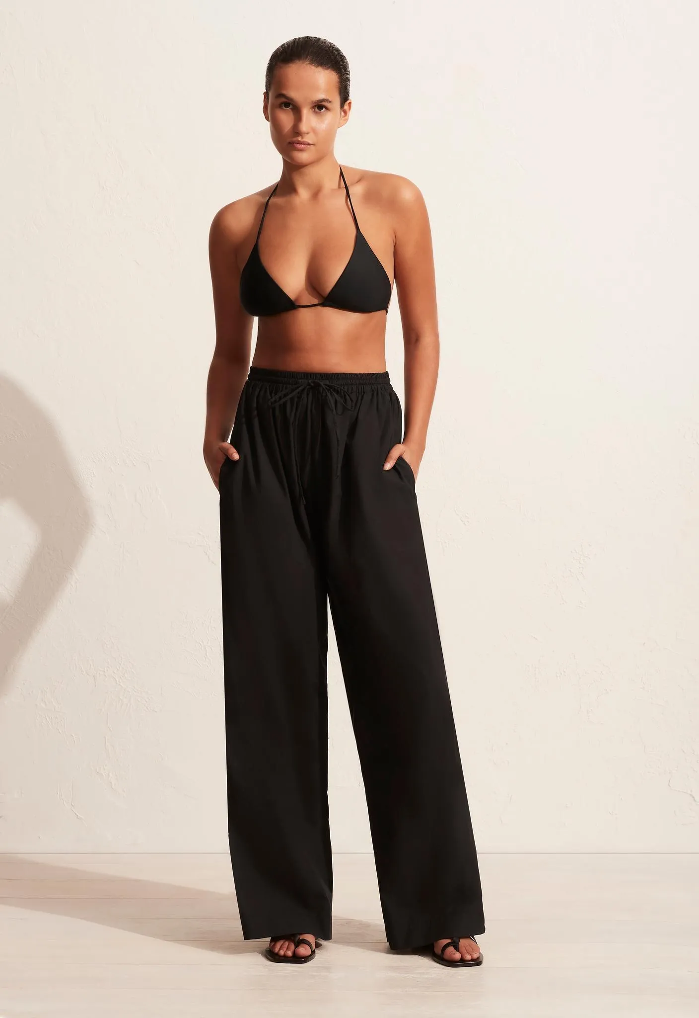Relaxed Pant - Black sold by Matteau