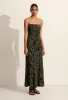 Bias Column Dress - Pebble sold by Matteau